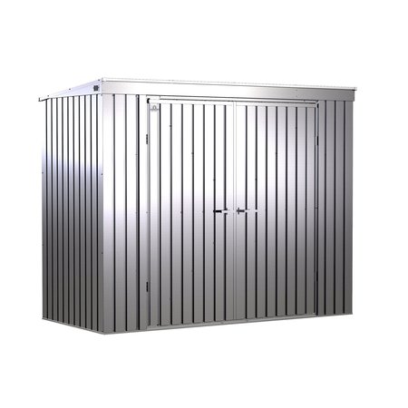 ARROW STORAGE PRODUCTS 173 cu. ft. Steel Silver EP84AB